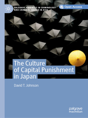 cover image of The Culture of Capital Punishment in Japan